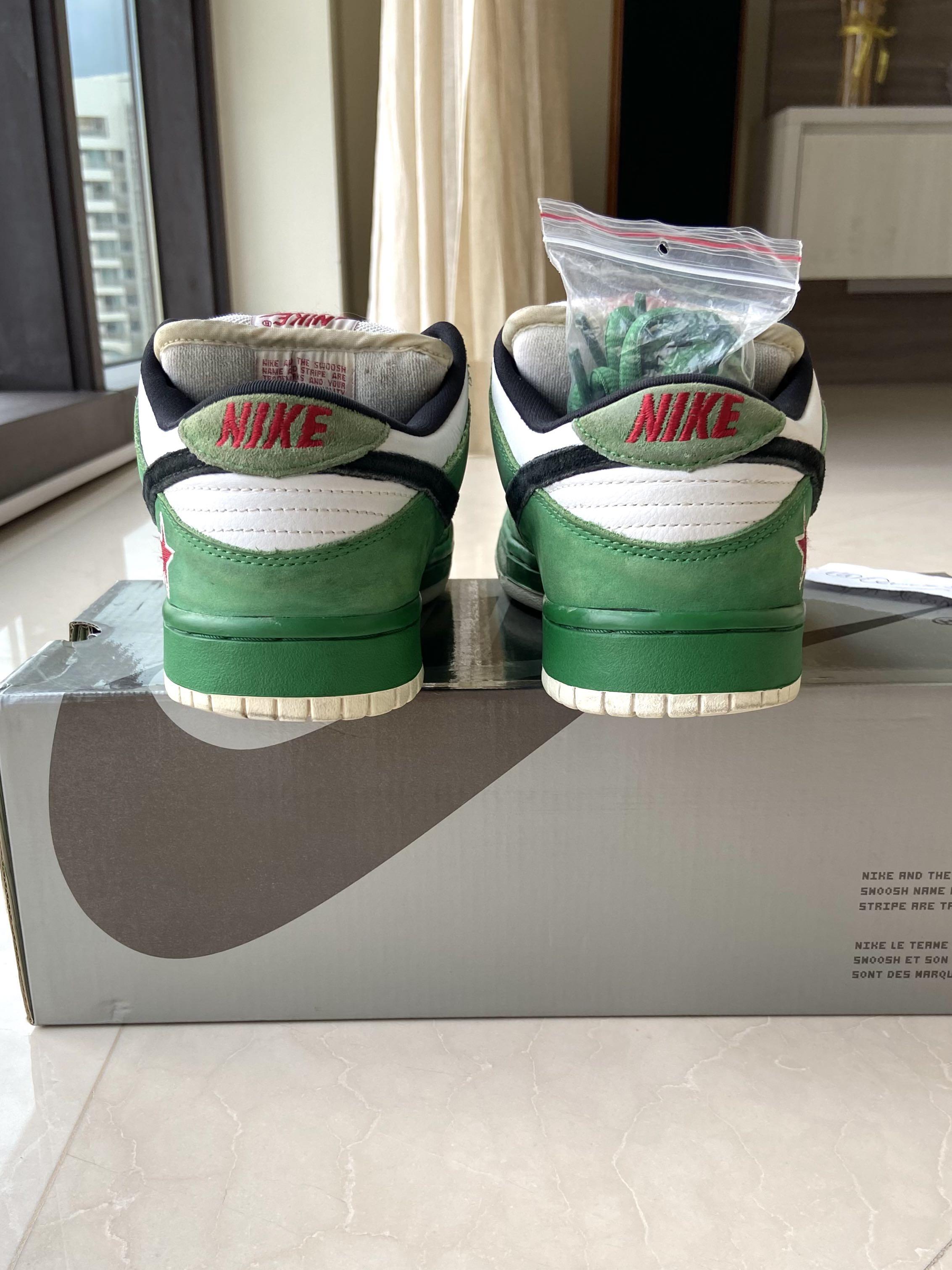dunk low heineken