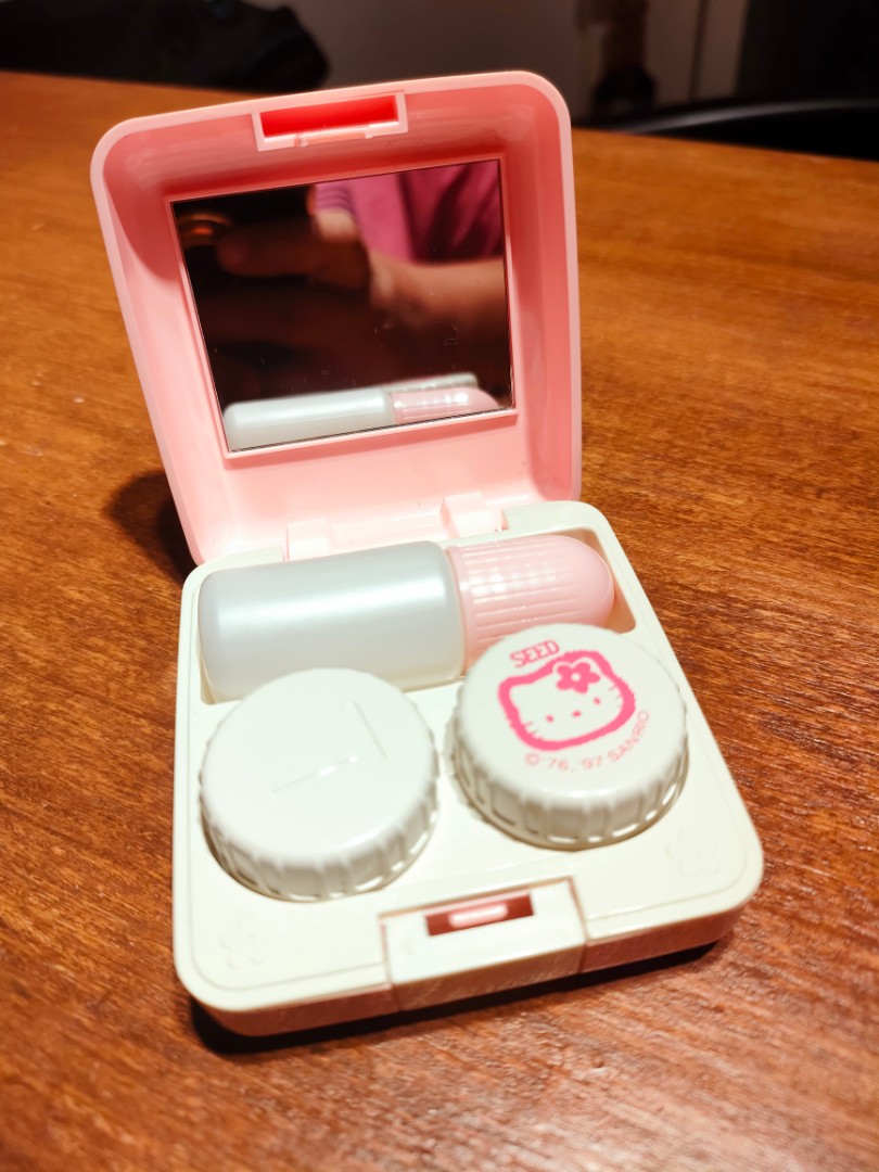 Hello Kitty Contact Lens Case, Women's Fashion, Jewelry & Organizers