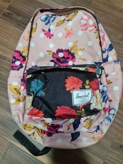 Herschel Polka Dot Floral Backpack Bag