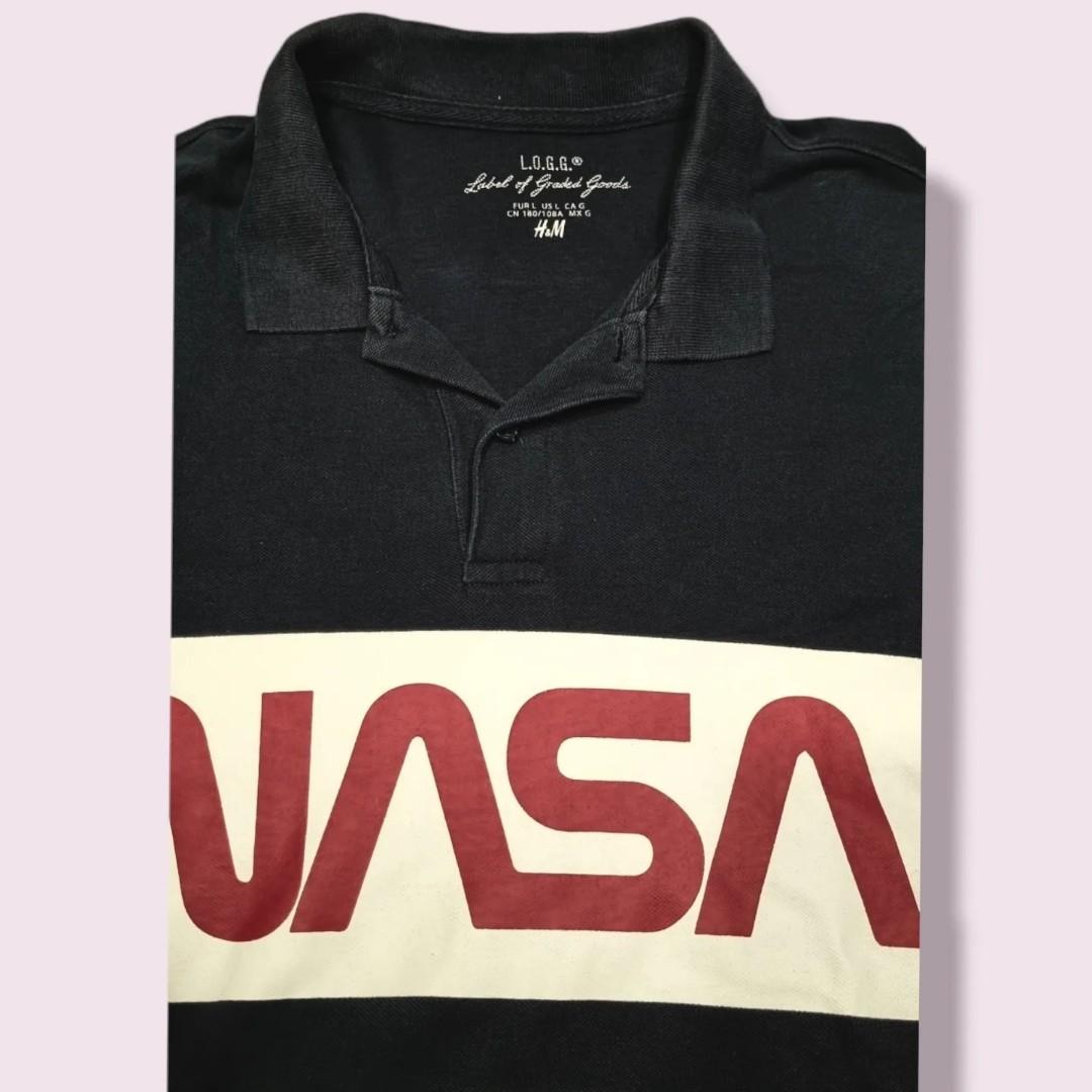 H M NASA Polo Tee