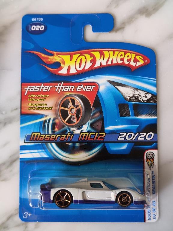 Hot wheels maserati mc12 hotsell