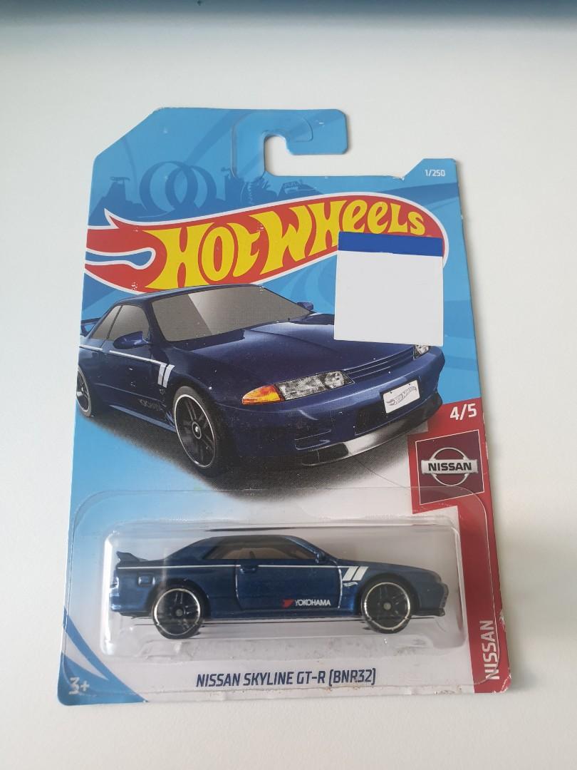 Nissan skyline gtr on sale bnr32 hot wheels