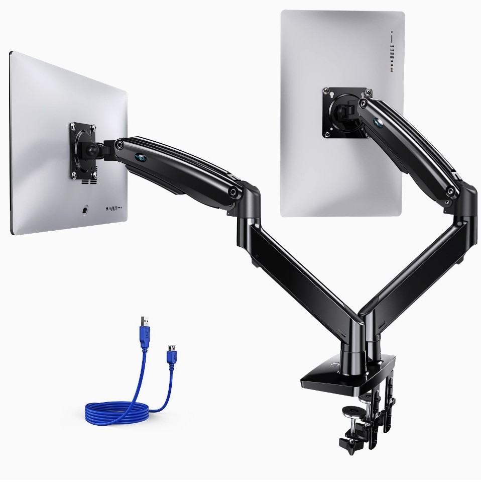 HUANUO Dual Monitor Mount Stand (HNDS7), Computers & Tech, Parts