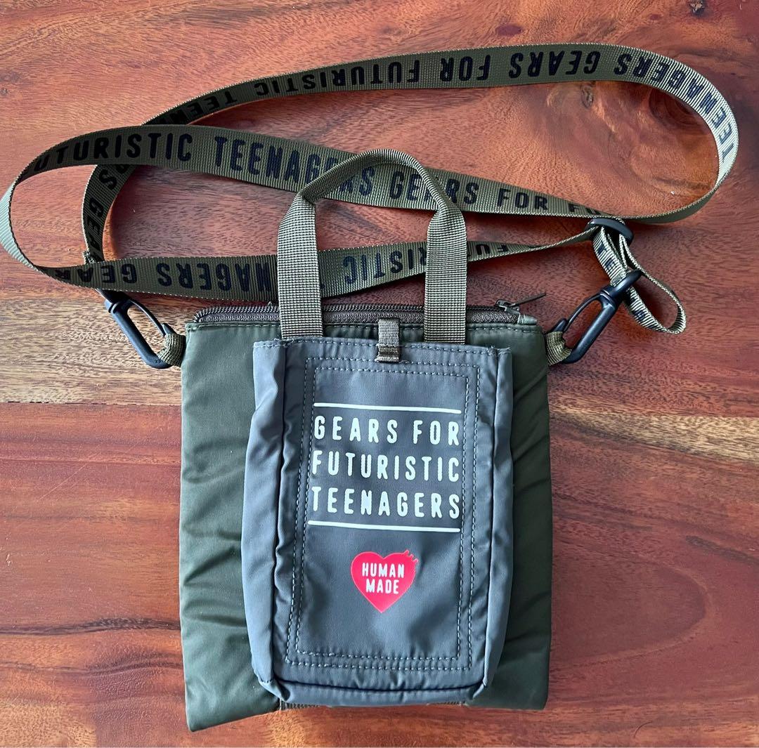 34％割引グレイ系【楽天ランキング1位】 HUMAN MADE MINI SHOULDER HELMET BAG バッグ ショルダーバッグ