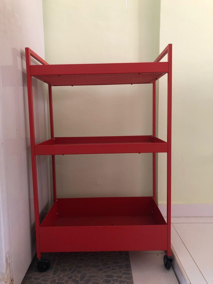 IKEA rack / tray, Furniture & Home Living, Furniture, Shelves,