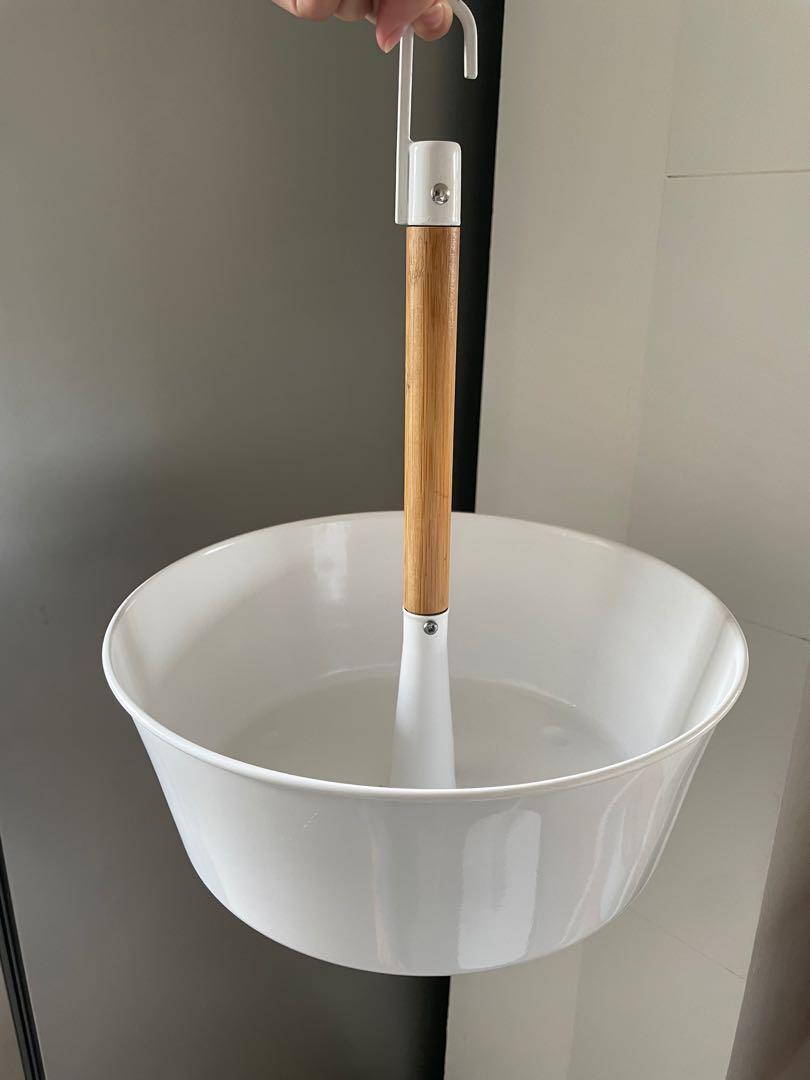 IKEA White Hanging Planter Pot, Furniture & Home Living, Gardening