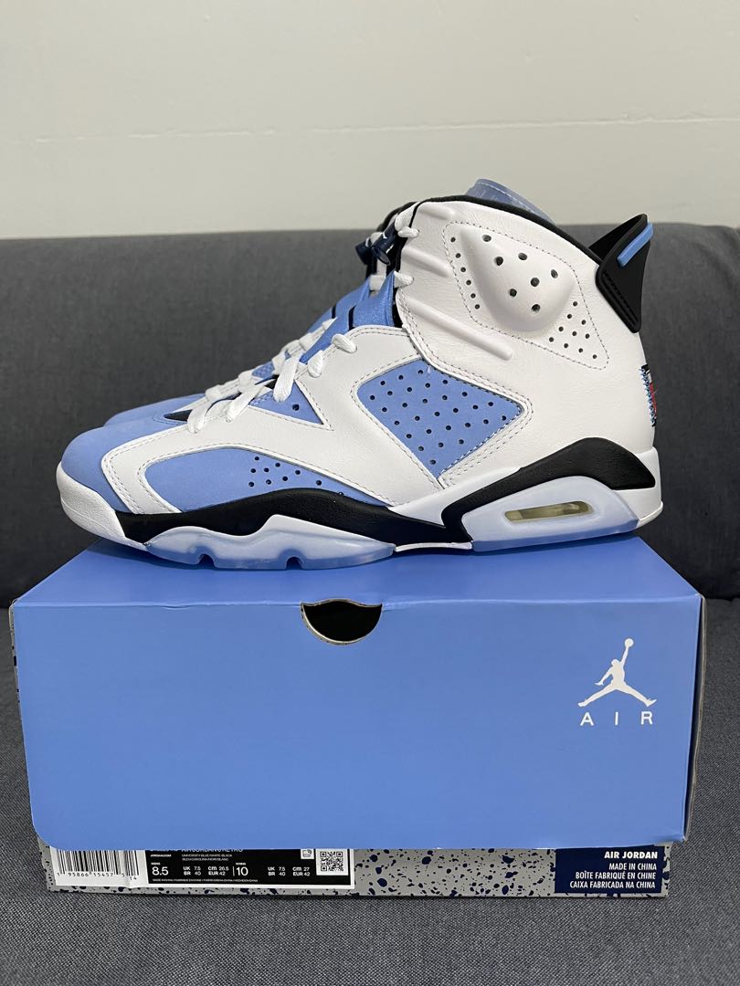 jordan 6 unc for sale