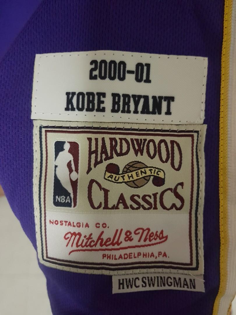 Kobe Bryant Los Angeles Lakers 2000-01 NBA Finals Authentic Jersey - Rare  Basketball Jerseys