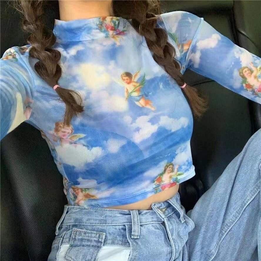 Korean Transparent Long Sleeve Anti UV 