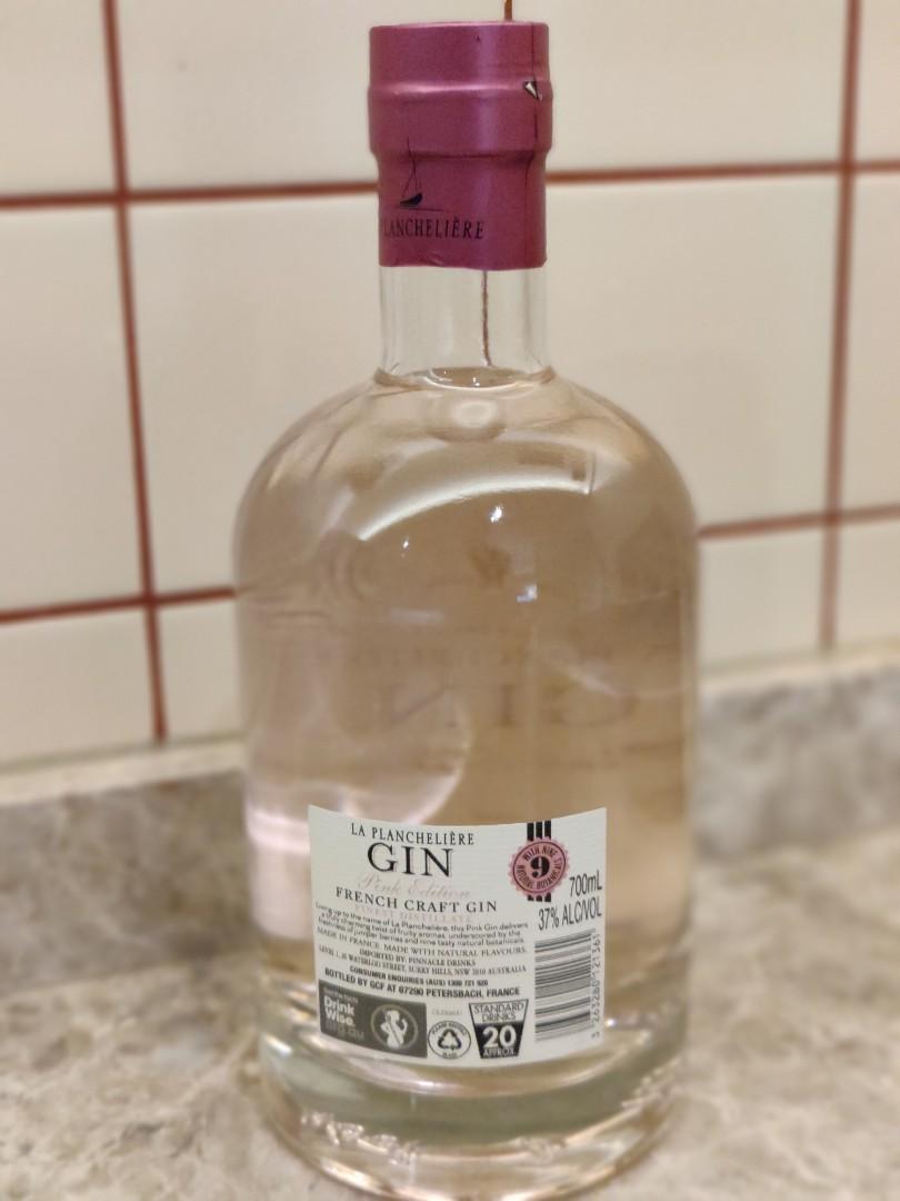La Plancheliere Rose Gin, 嘢食 & 嘢飲, 酒精飲料 Carousell