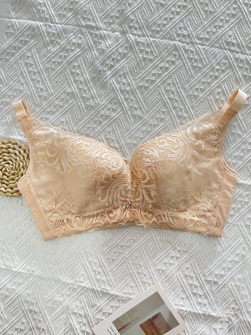 LOCAL】Simple Lace Wired Push Up Bra Comfort Nice Colour/Coli