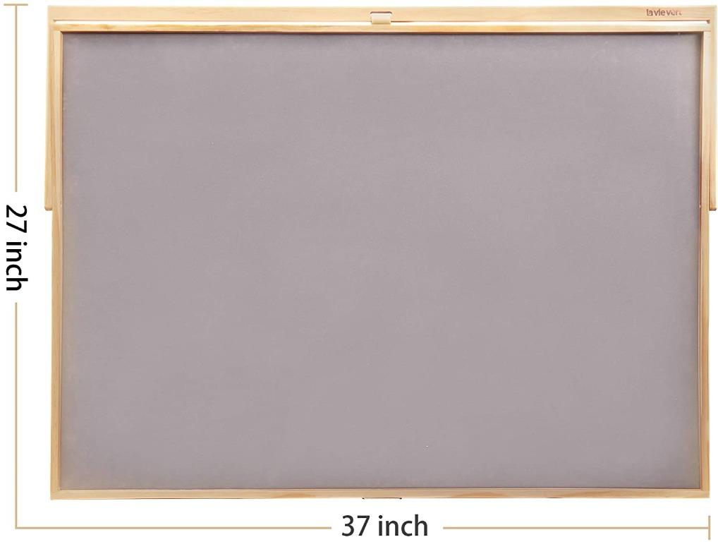 Puzzle board frame clearance