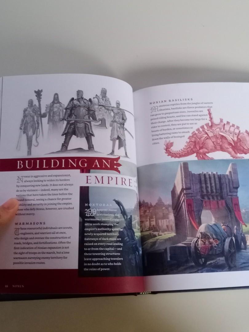 League Of Legends : Realms of Runeterra Book, Hobbies & Toys, Books ...