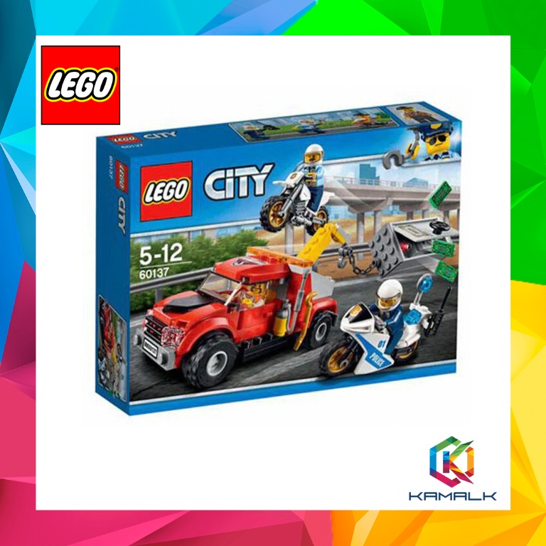 Lego city police tow truck trouble online