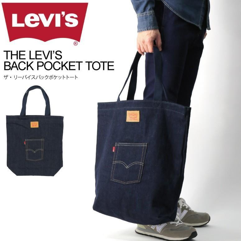 LEVI'S BACK DENIM POCKET TOTE BAG, Men's Fashion, Bags, Sling Bags on  Carousell