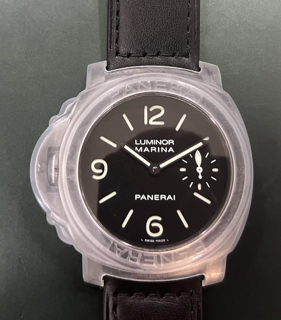 LIKE NEW PANERAI LUMINOR MARINA DESTRO DLC LEFT HANDED PAM