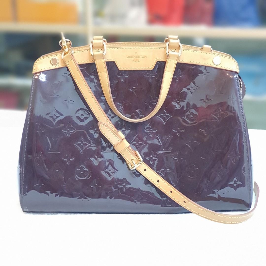 Louis Vuitton Papillon Vernis, Luxury, Bags & Wallets on Carousell