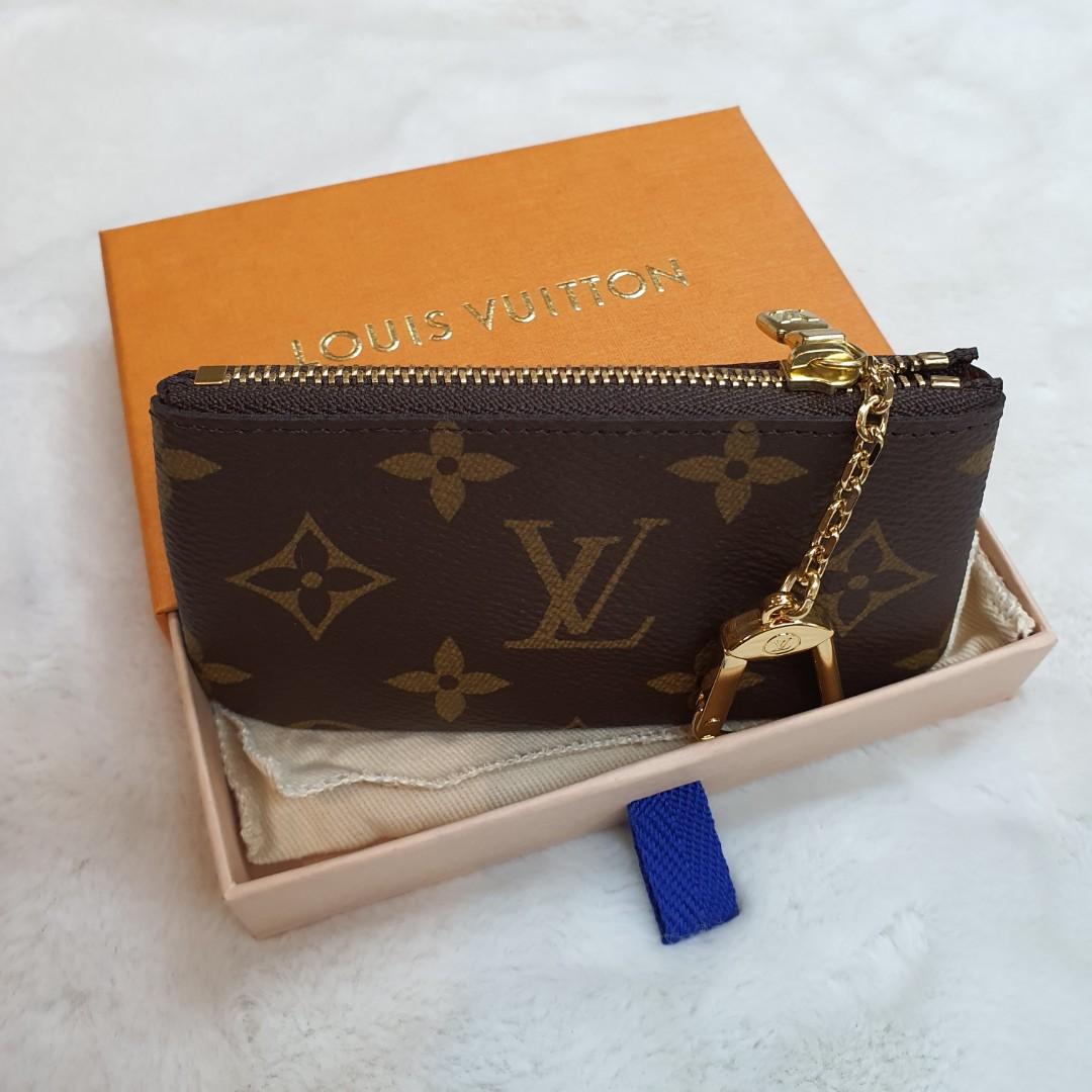 Louis Vuitton, Accessories, Auth Louis Vuitton Damier Azul 6 Hook Ring  Key Holder Case Wallet Multiples Lv