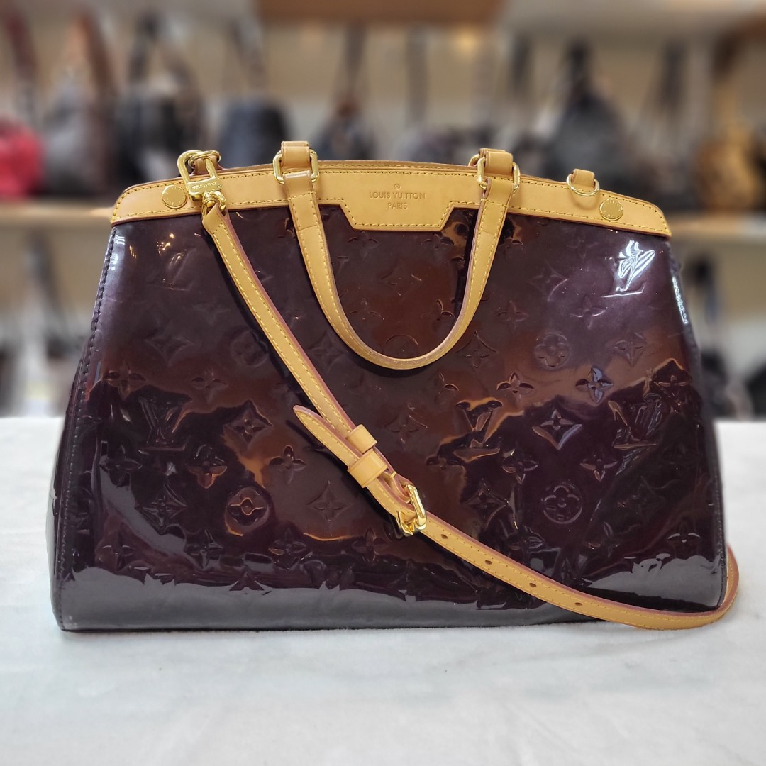 Authentic Louis Vuitton LV Amarante Monogram Vernis Bellevue GM Bag,  Luxury, Bags & Wallets on Carousell