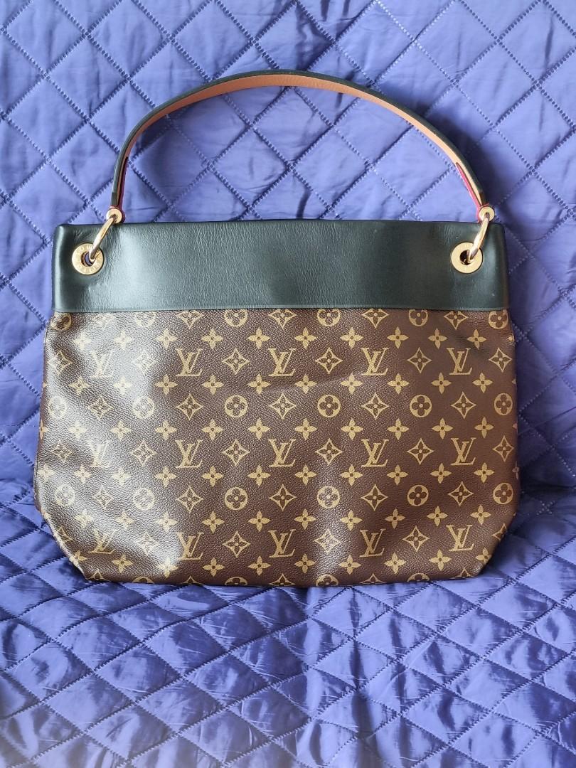 Louis Vuitton Black Monogram Canvas Tuileries Hobo Bag