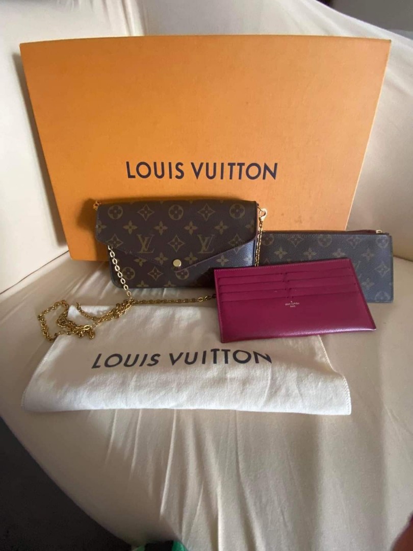 LV FELICIE, Luxury, Bags & Wallets on Carousell