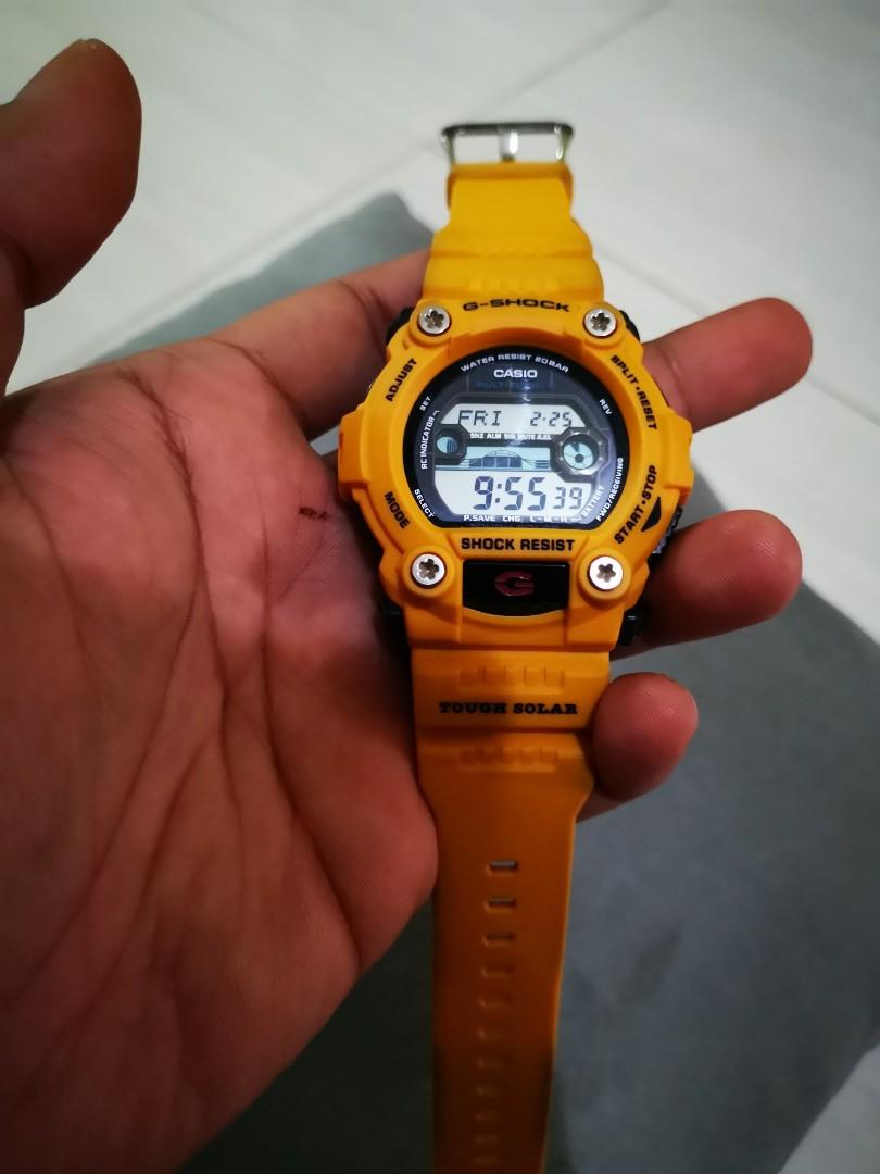 G shock top mat moto kuning