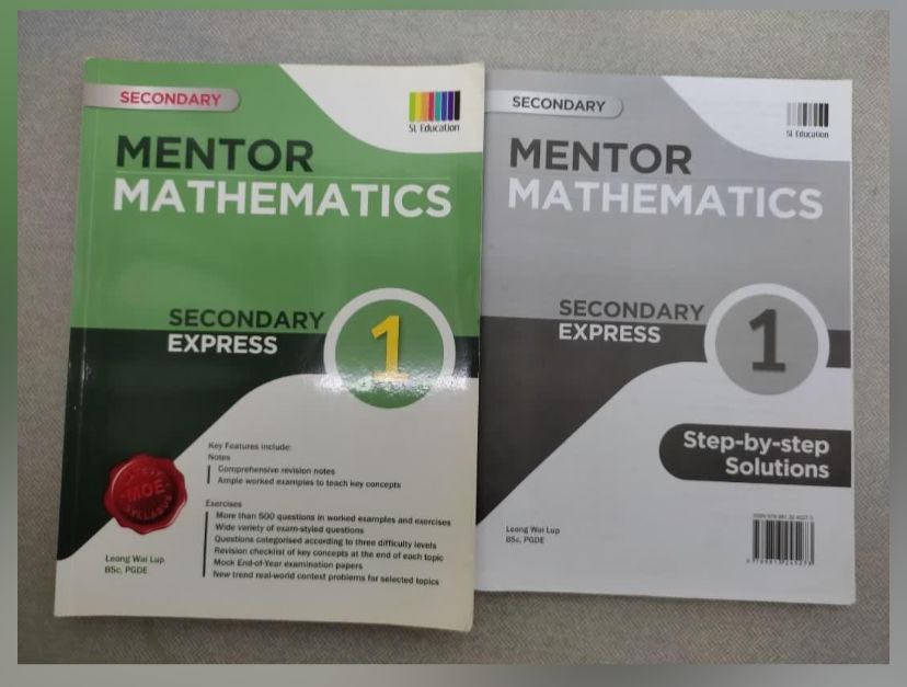 MENTOR MATHEMATICS- SECONDARY 1, Hobbies & Toys, Books & Magazines ...