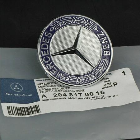 Mercedes Benz Brabus Style 57mm Front Bonnet Badge Sticker