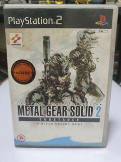 Metal Gear Solid 2 Substance (Sony ps2, pal)