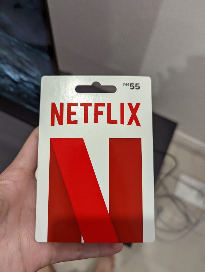 Netflix Gift card RM55 VALUE, Tickets & Vouchers, Store ...