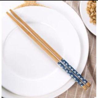 NEW! Bamboo chopsticks cherry blossom design