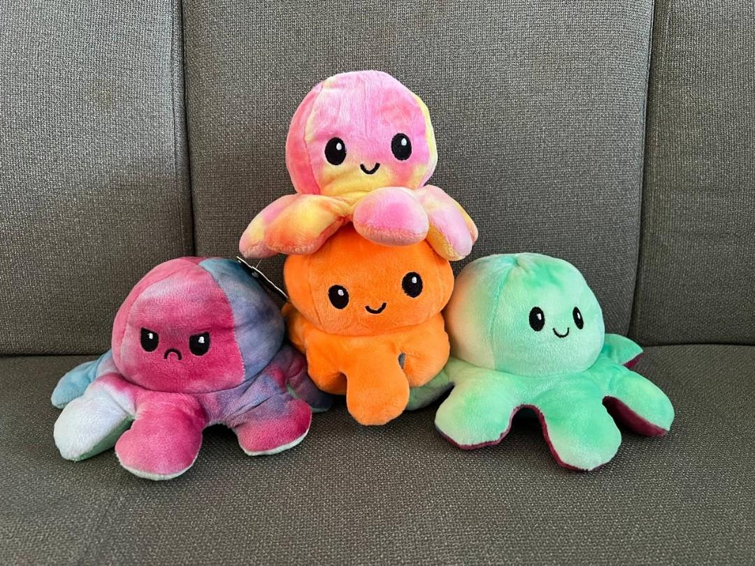 smiley octopus plush