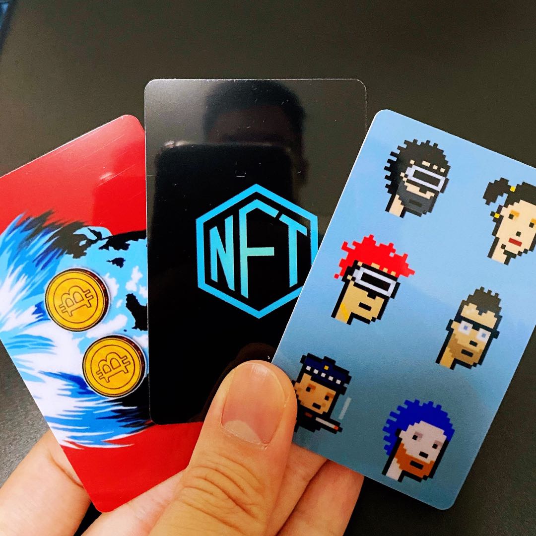 NFT STICKERS CARD/ NFT EZLINK CARD STICKERS CUSTOMISE / NFT ART STICKER / NFT CRYPTO ART