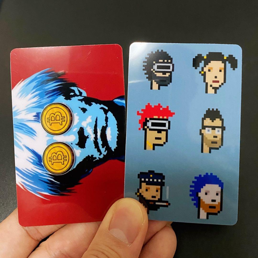 NFT STICKERS CARD/ NFT EZLINK CARD STICKERS CUSTOMISE / NFT ART STICKER