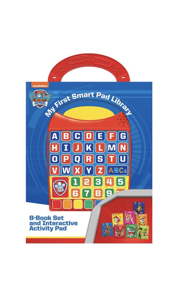 Nickelodeon PAW Patrol - My First Smart Pad Electronic Activity Pad and 8  Sound Book Library, 興趣及遊戲, 玩具& 遊戲類- Carousell