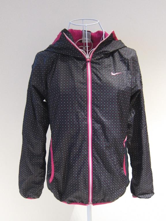 Nike black pink and blue jacket on sale