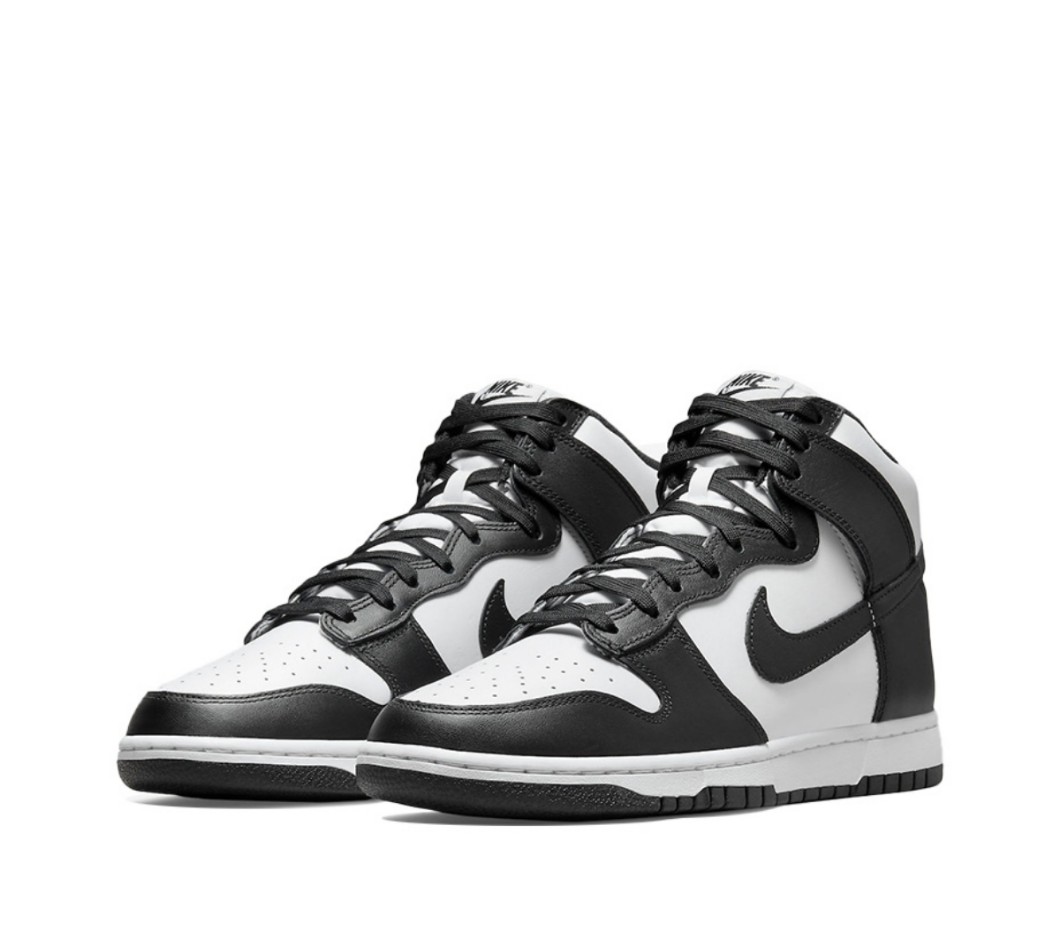 Nike dunk high retro Panda黑標, 男裝, 鞋, 波鞋- Carousell