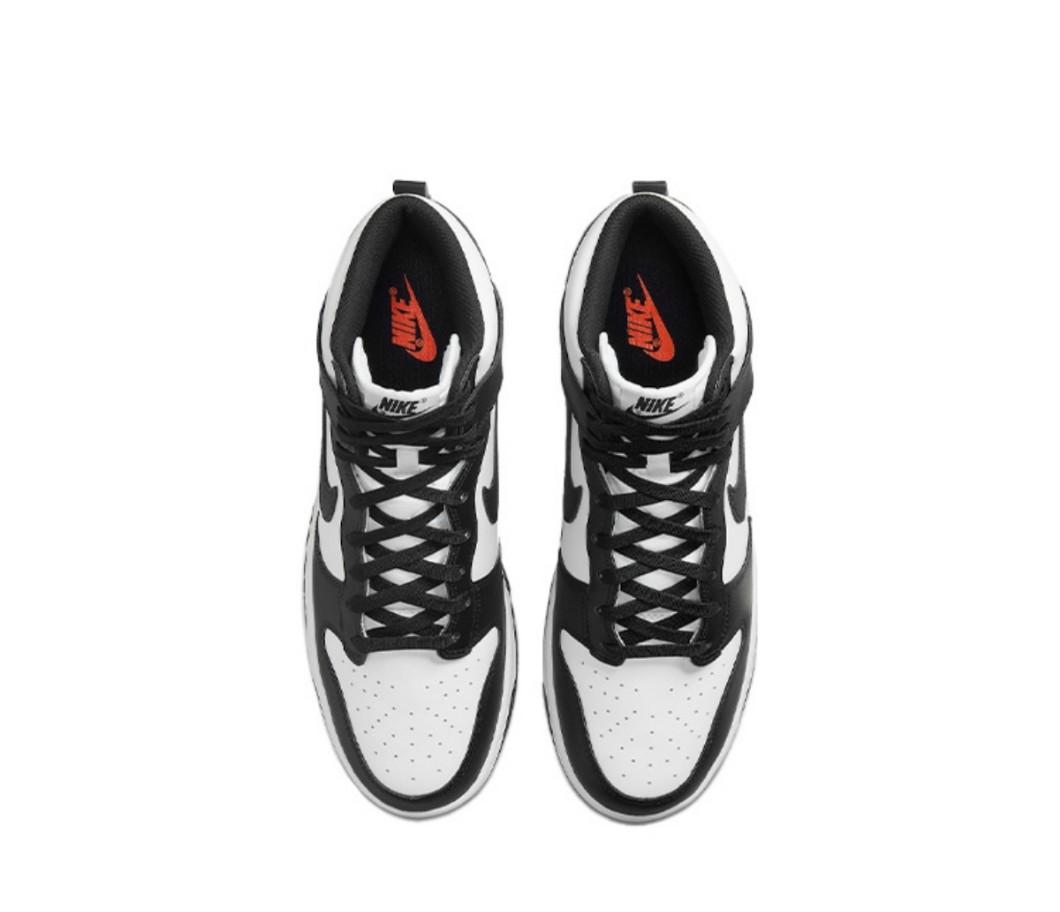 Nike dunk high retro Panda黑標, 男裝, 鞋, 波鞋- Carousell
