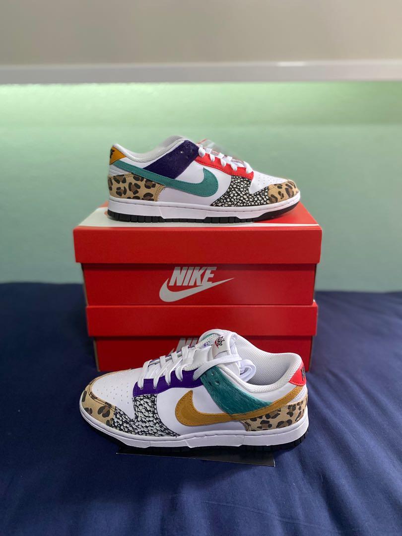 Nike dunk low SE patchwork / safari mix (CHEAP/SALE)