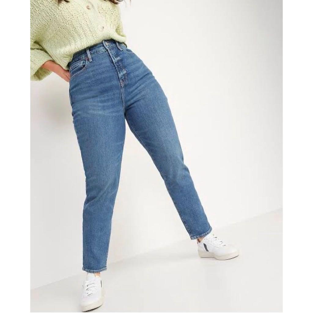Old navy boyfriend loose jeans, Fesyen 
