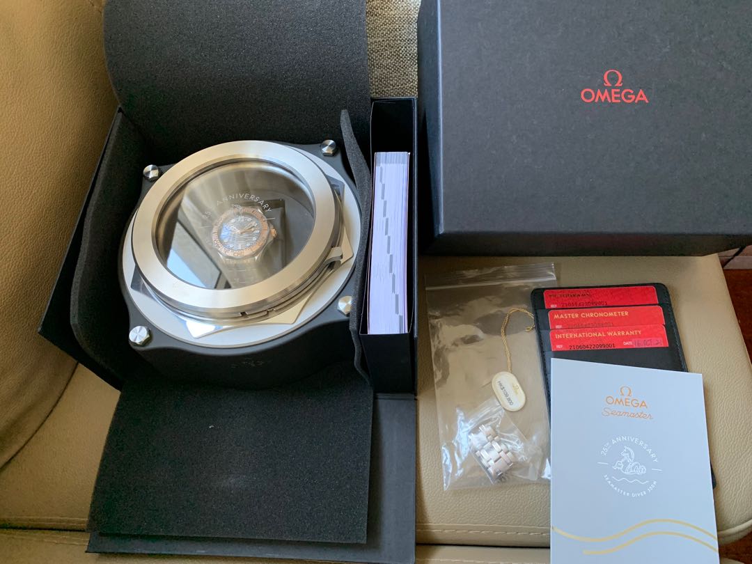 Omega Seamaster tantalum 25th 