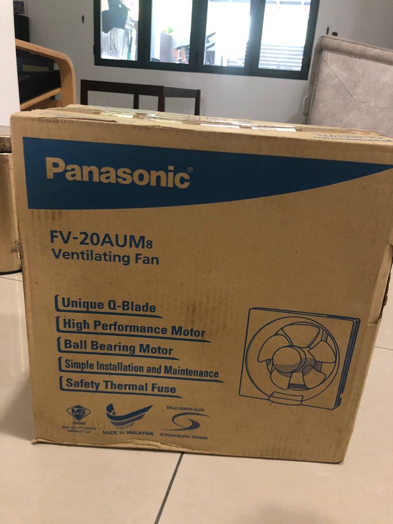 Panasonic ventilation fan FV20AUM8, TV & Home Appliances, Kitchen