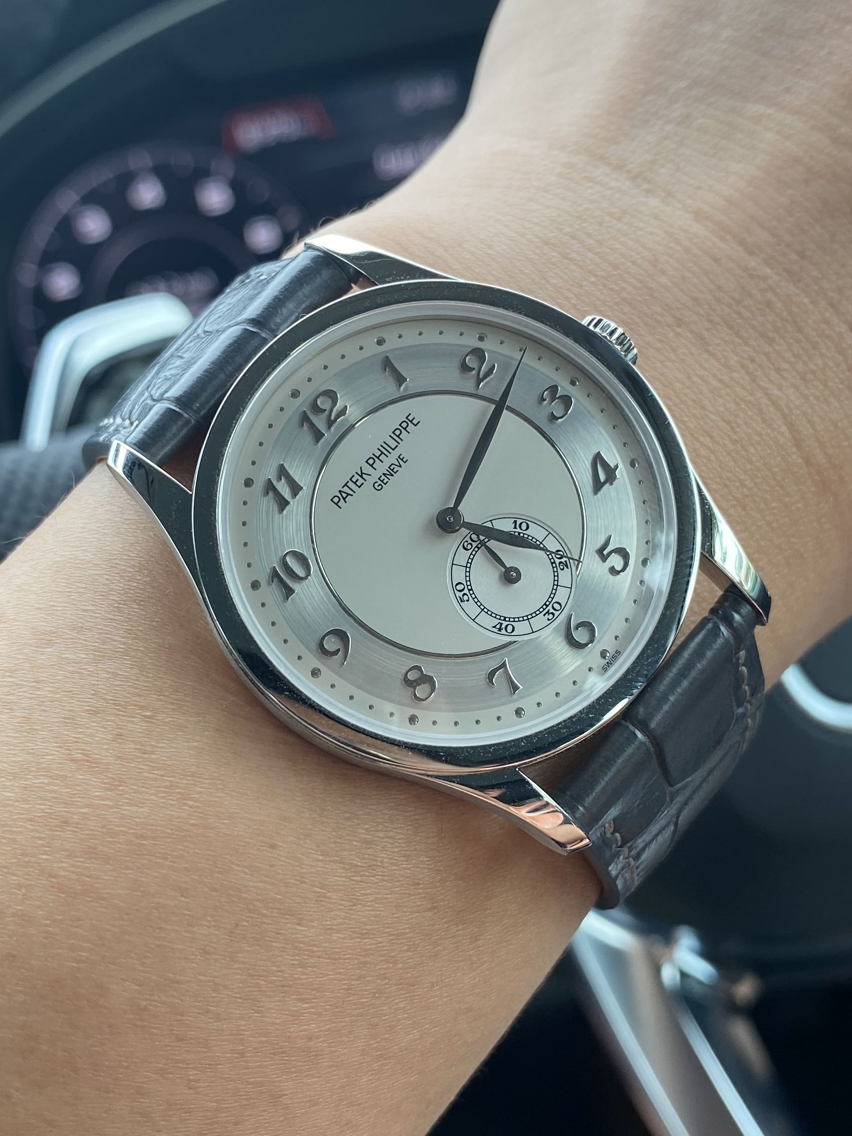 patek 5196 on wrist