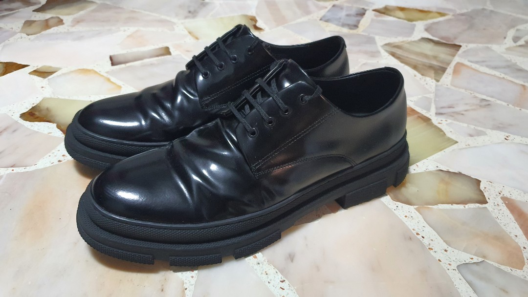 Mens chunky derby discount shoes