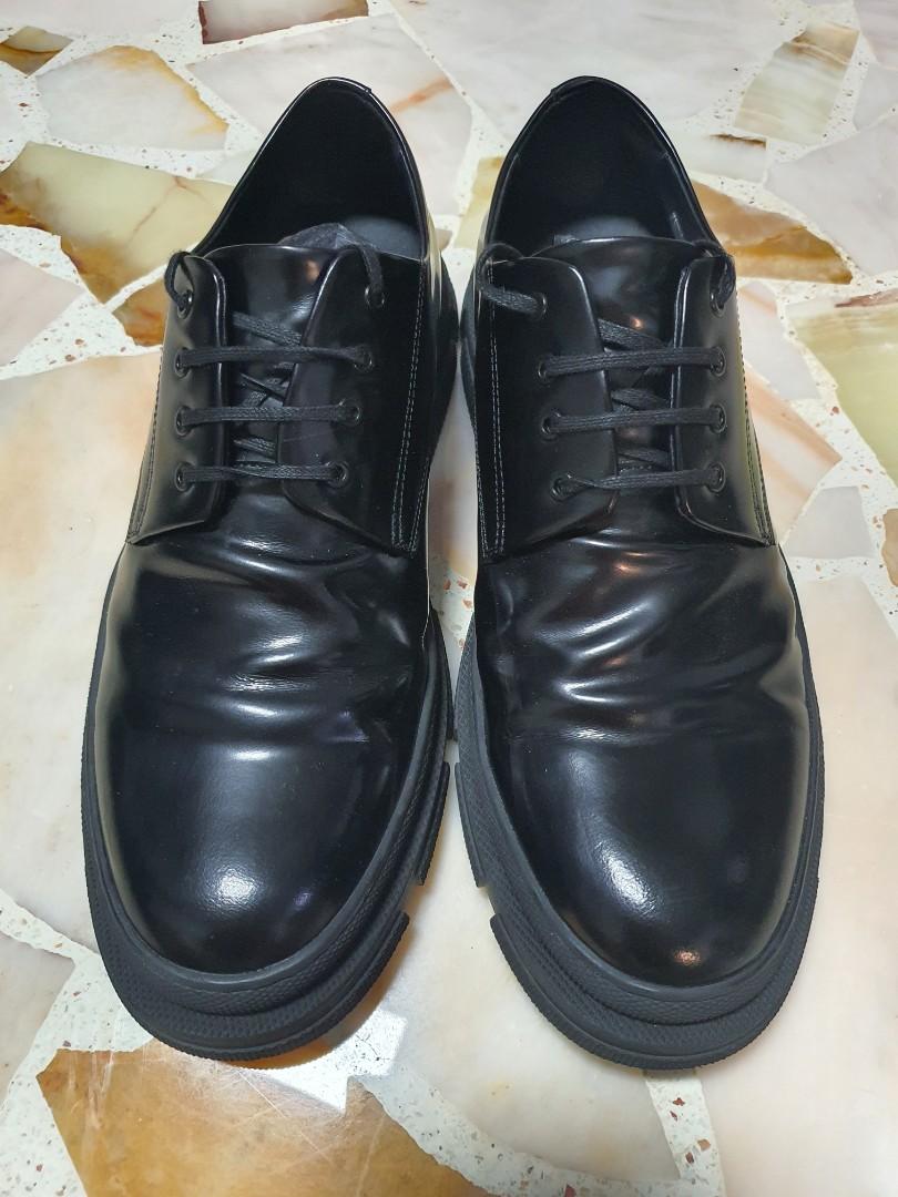 Mens chunky on sale dress shoes
