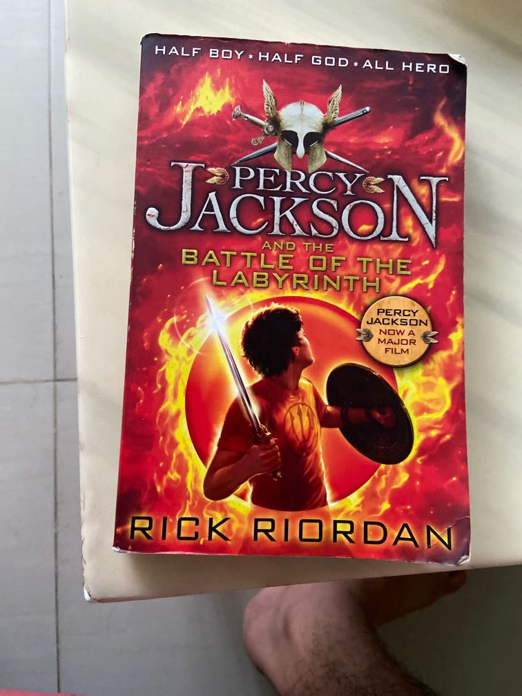 Percy Jackson and the battle of the labyrinth (book 3), Hobbies & Toys ...