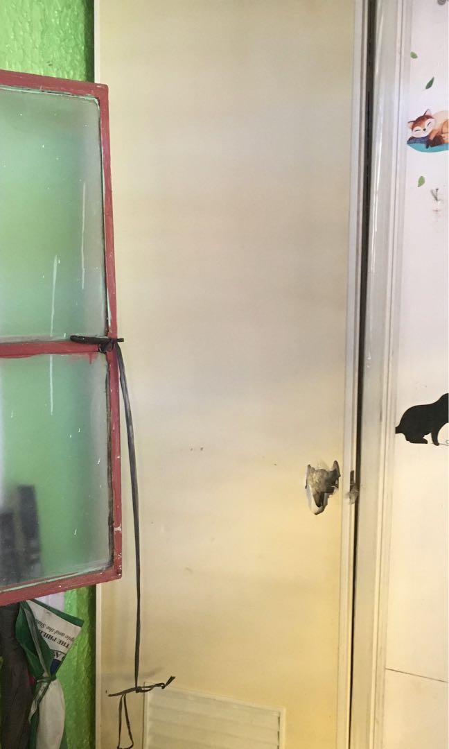 Plastic Bathroom Door, Furniture & Home Living, Furniture, Other Home