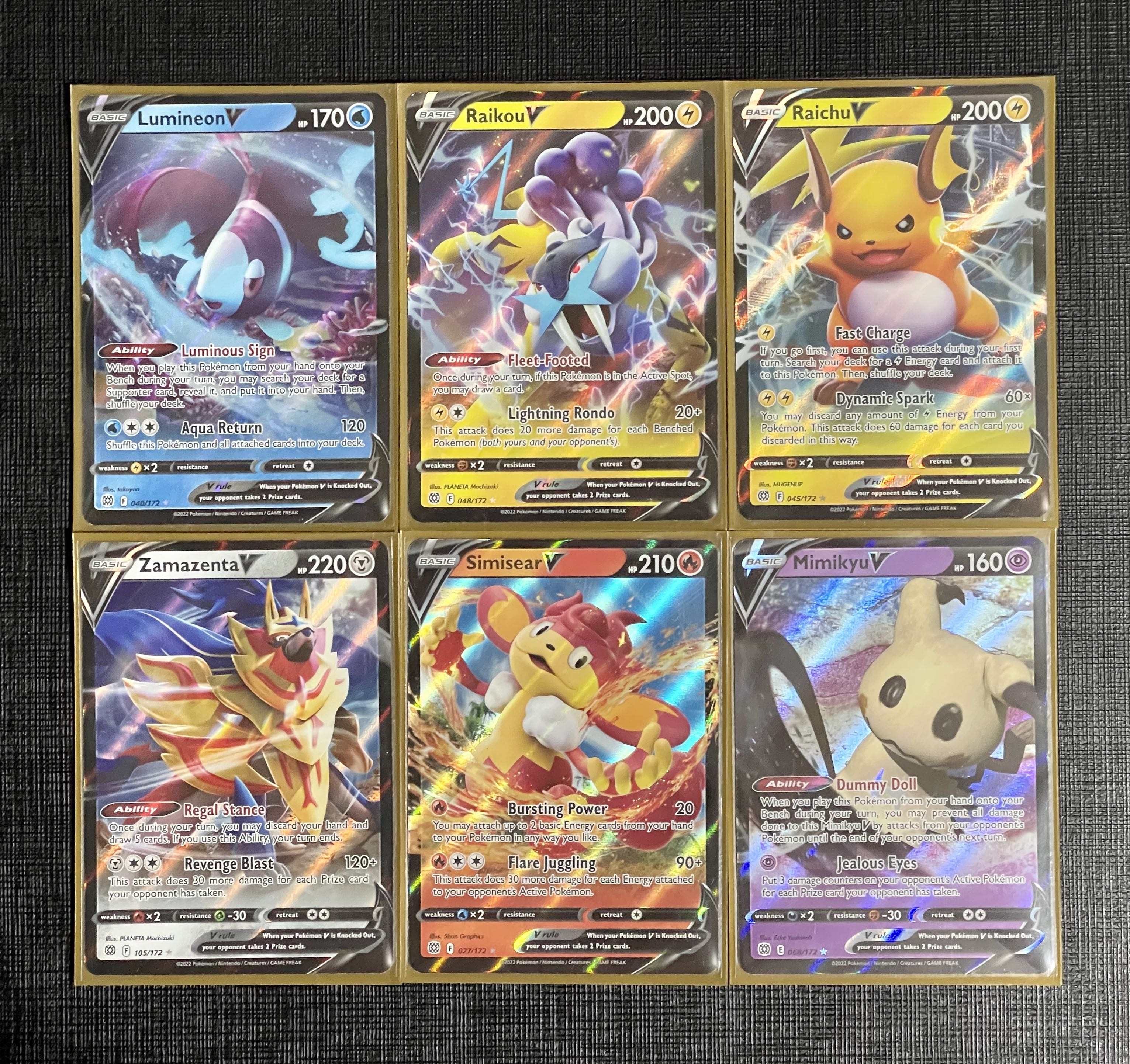 Raikou-V 2022 Pokémon TCG (48/172)