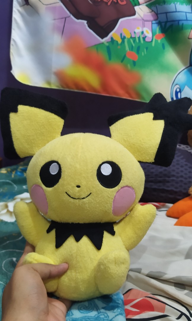 Spiky eared pichu plush store