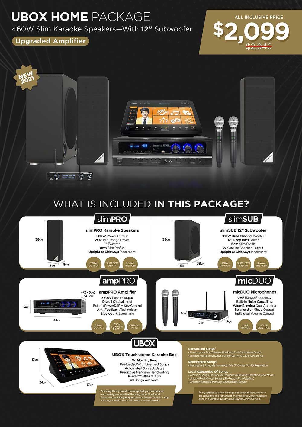 powerhouse karaoke system, Audio, Soundbars, Speakers & Amplifiers on